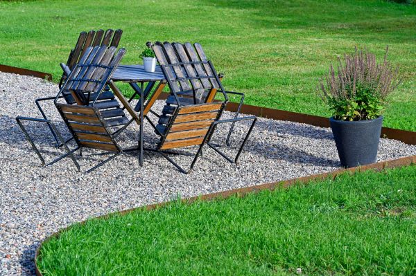Metal Edging Installation in Conway