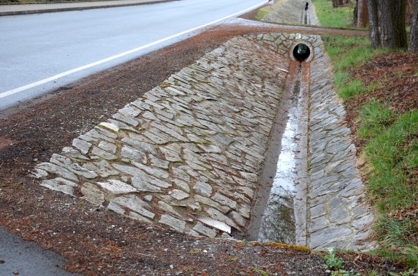 Ditch Landscaping in Conway